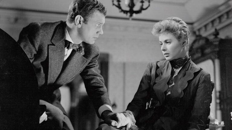 Scena in bianco e nero del film Gaslight usata per illustrare il tema del gaslighting