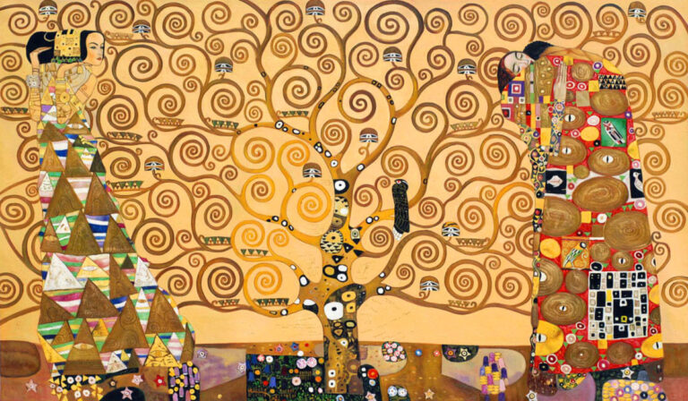 Albero della vita di Klimt, simbolo di vita, memoria e continuità davanti alla paura della morte